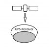 GPS-Empfänger Icon