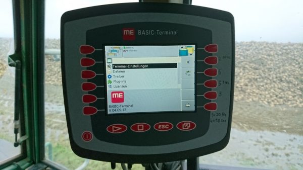 Müller-Elektronik Basic Terminal Menü Einstellungen