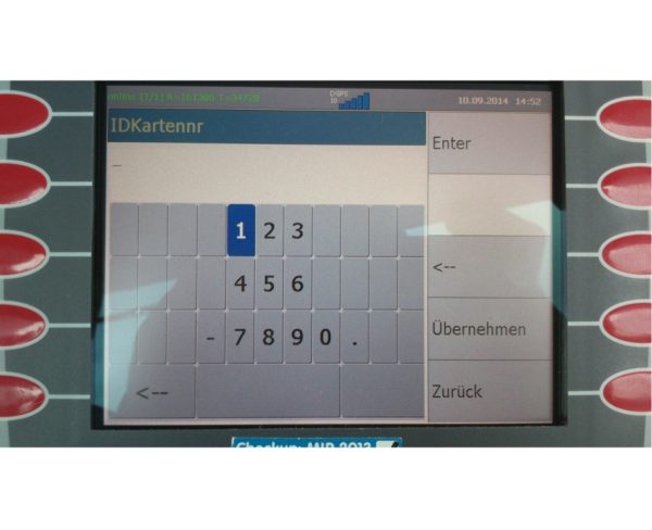 Müller-Elektronik Basic Terminal Top Zahlenfeld